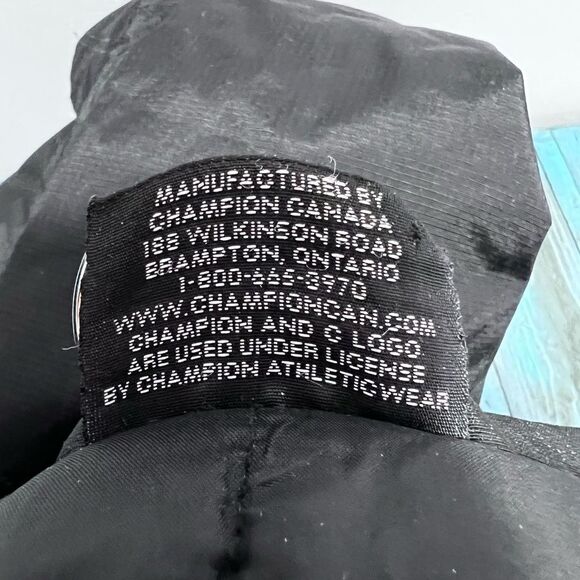 Vintage Champion Black Jacket Size Large - Picture 14 of 14